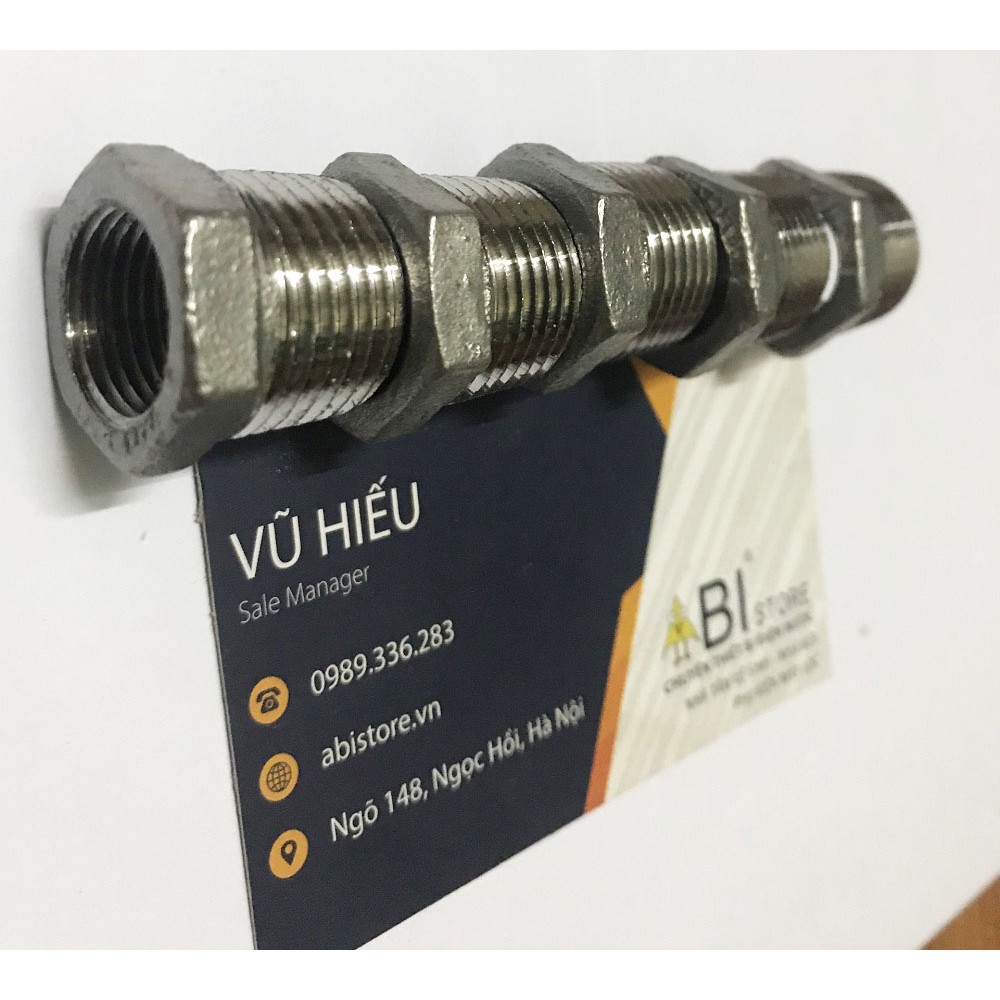 LƠ THU 1/2 3/8 ( 21 - 17 ) INOX ĐÚC SẦN HÀNG ĐẸP GIÁ RẺ, CÀ RÁ 21 17