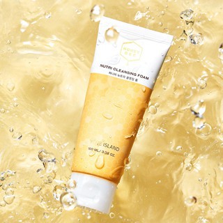 TRUE ISLAND HONEY BEE NUTRI CLEANSING FOAM  SỮA RỬA MẶT DÀNH CHO DA DẦU MỤN