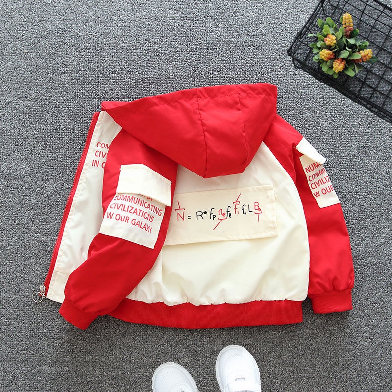 Áo Khoác Chống Gió Thời Trang Mùa Xuân Mới Cho Bé Trai 2022