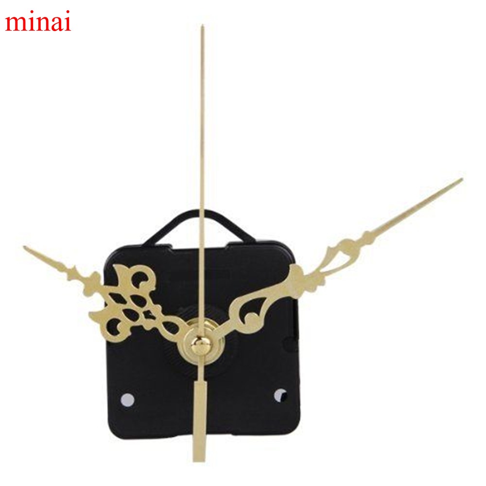 MINAI Quartz Clock Movement Mechanism DIY Repair Parts Gold LW