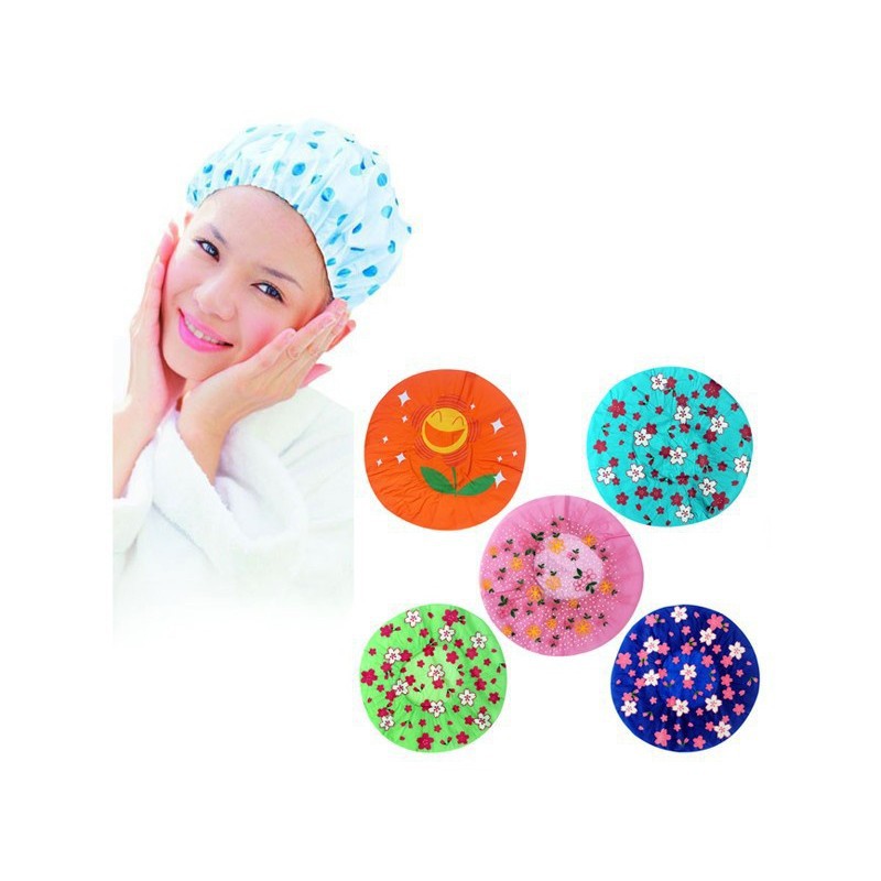 Mũ Trùm Tóc Khi Tắm Gội Đầu, Ủ Tóc, Dưỡng Tóc Chụp Đầu Dễ Thương Cho Phái Đẹp