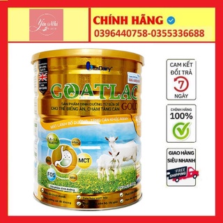 [QUÉT MÃ-TÍCH ĐIỂM ] Sữa dê Goatlac gold BA lon 800G date mới nhất