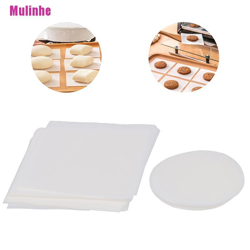 Set 500 Giấy Lót Bánh Hấp Chống Dính Hình Tròn / Vuông Tiện Lợi