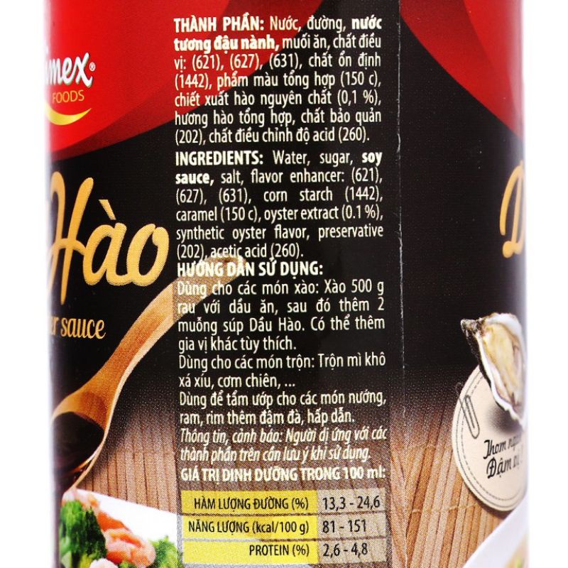 DẦU HÀO CHOLIMEX 350GR