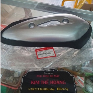 Tấm chắn (cách) nhiệt ống xả | Vỉ che ốp pô SH Mode 2013 ... CHÍNH HÃNG HONDA