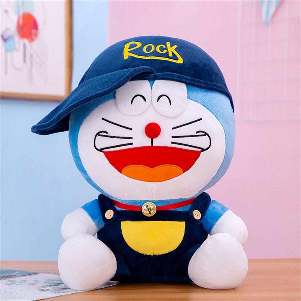 LANFY Doraemon Đồ Chơi Nhồi Bông Mềm Mại Đáng Yêu Trang Trí Phòng Bé