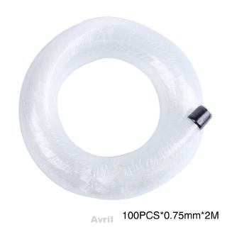 Dây sợi quang LED trong suốt bằng nhựa dùng trang trí nhà cửa