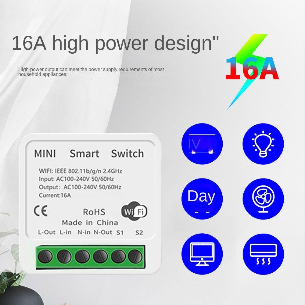 Công Tắc Thông Minh Điều Khiển Từ Xa Bằng Giọng Nói Qua Wifi Schakelaar