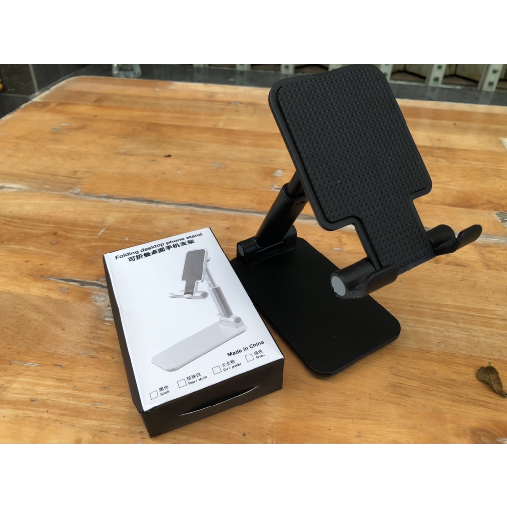Giá đỡ ipad điện thoại để bàn K3 nhỏ gọn điều chỉnh đa năng, Đế điện thoại máy tính bảng gấp gọn đế vững chắc tiện lợi