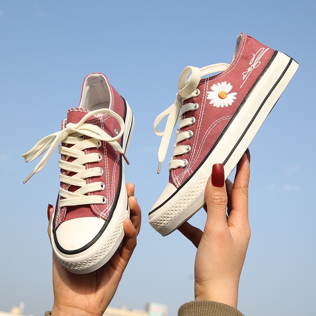 Giày Thể Thao Nữ Hoa Cúc Hottrend 2020  FREESHIP ⚡️ FLASHSALE