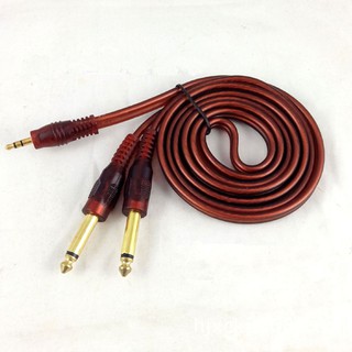 DÂY CHUYỂN JACK 3,5 LY SANG 2 JACK 6 LY TỐT