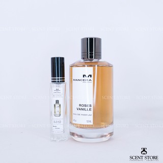 mẫu thử Nước hoa nữ MANCERA  Roses Vanille MANCERA 10ml - Hương hoa hồng, va-ni phương đông