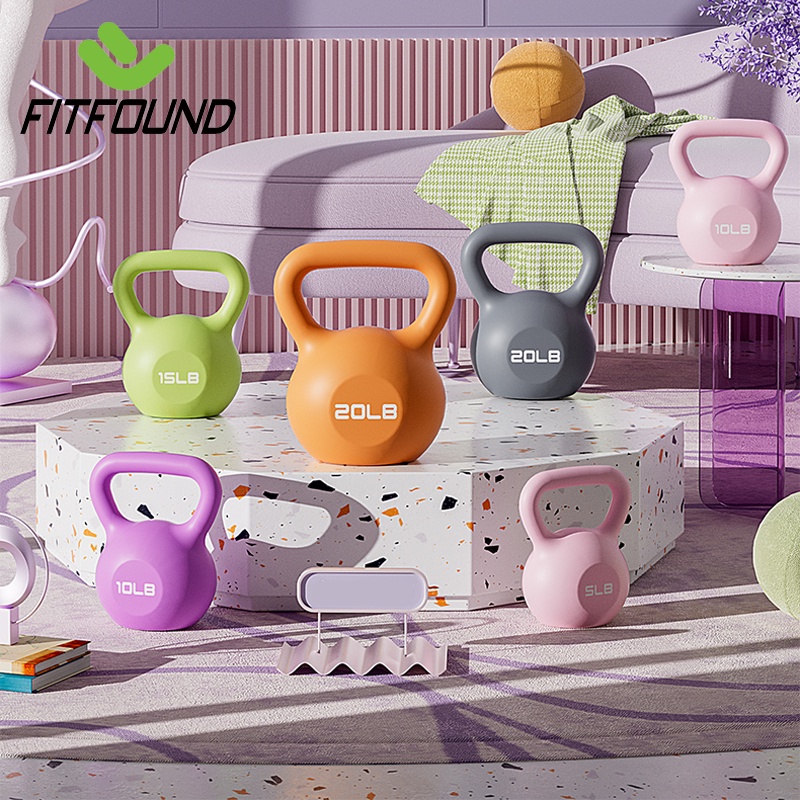 KETTLEBEL - 15LB~6.8KG Tạ Bình Vôi,Tạ Ấm,Tạ Quai Xách, Tạ Chuông Tập Gym Tập Mông Đùi