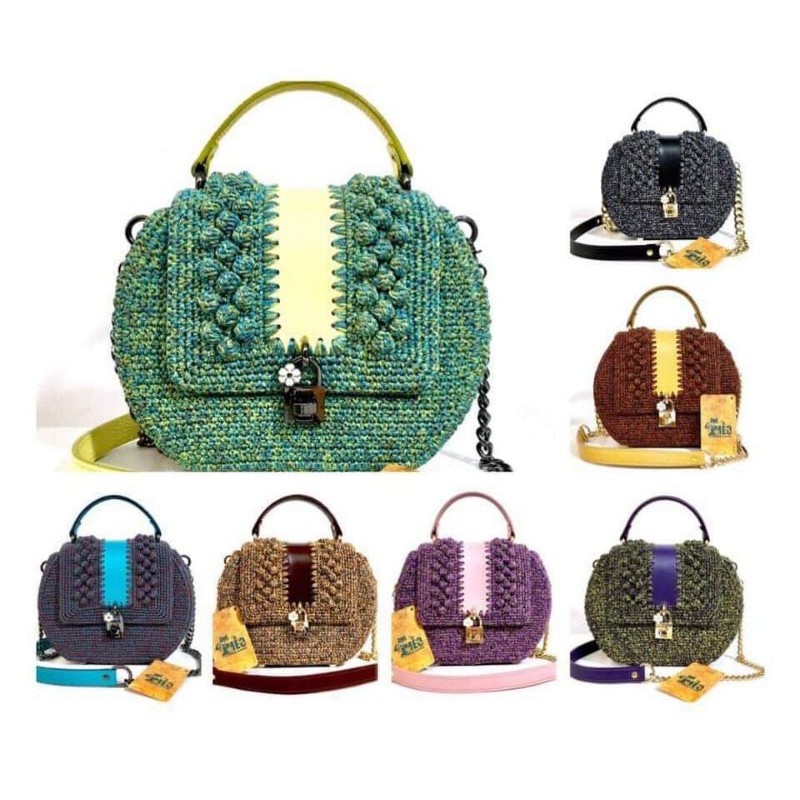 Sợi dệt màu loang 2mm