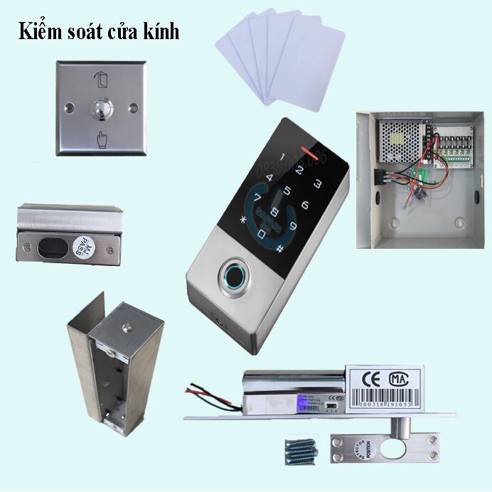 Hệ thống kiểm soát độc lập cho cửa kính SAFARISG SHP-S501 ( Bộ lưu điện không bình Ắc quy)