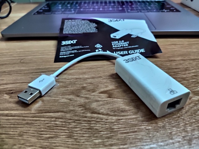 Cáp chuyển USB sang cổng mạng LAN - 3SIXT