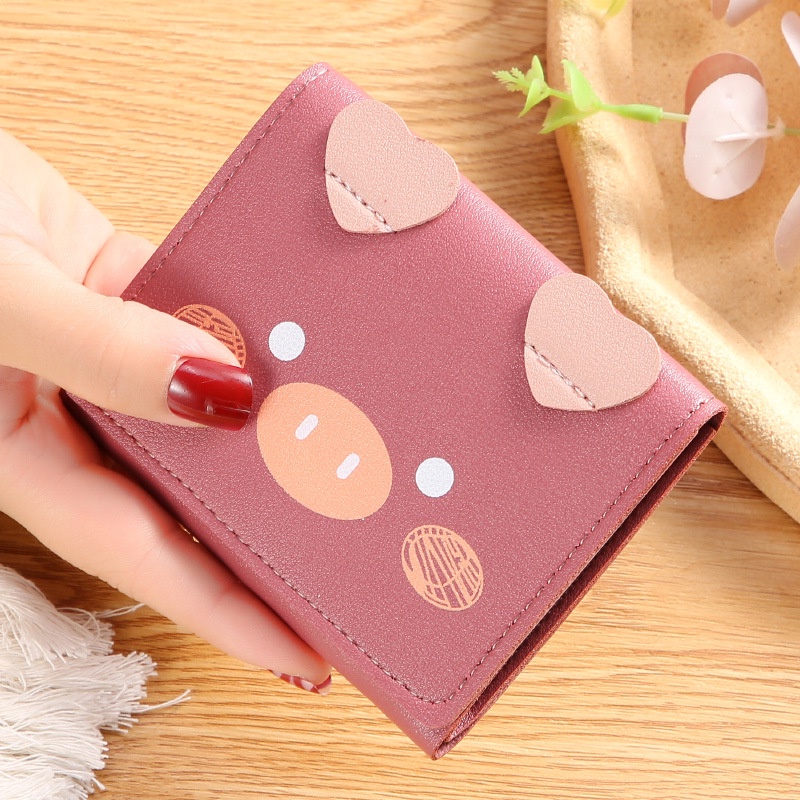 Ví nữ mini hình heo xinh xắn giá rẻ LILA THEO28