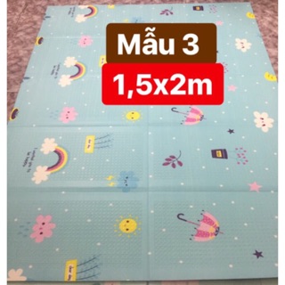 Thảm xốp XPE 2 mặt gấp gọn có phủ lớp silicon chống thấm