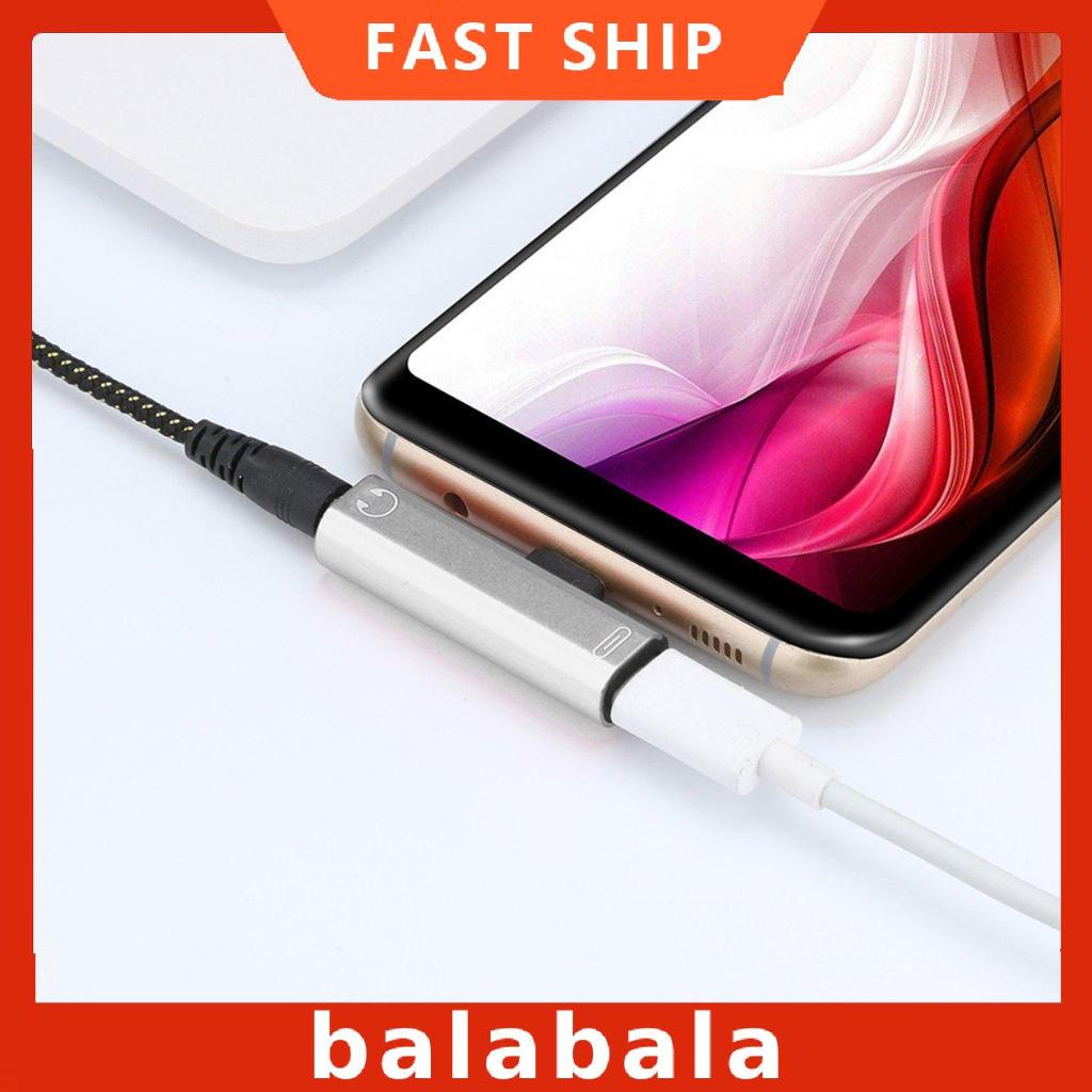 [BL]Type-c Headphone Adapter Type-c Cable Audio Adapter Charging Audio Combo