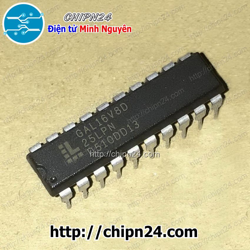 [1 CON] IC GAL16V8D DIP-20 (GAL16V8D-25LPN)