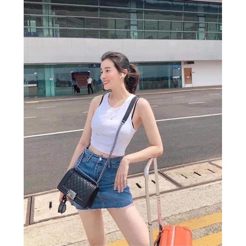 Croptop thun tăm siêu xịn xò