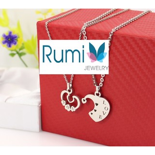 Dây chuyền cặp đôi trái tim
