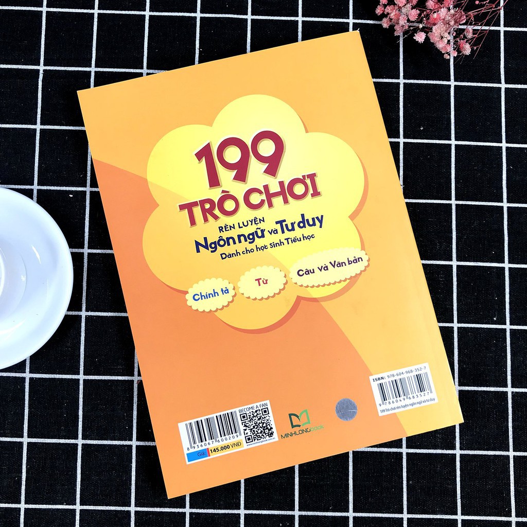 Sách: 199 Trò Chơi Rèn Luyện Ngôn Ngữ Và Tư Duy Dành Cho Học Sinh Tiểu Học