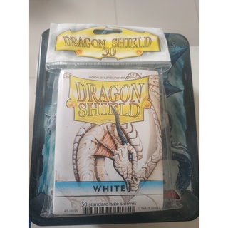 Bọc bài Sleeve Dragon Shield - White