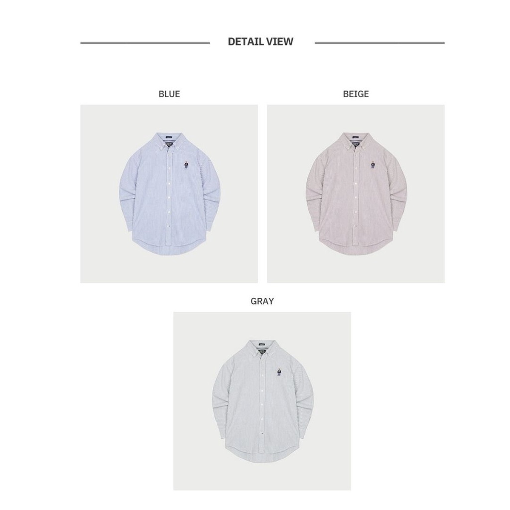 Áo sơ mi WHOAU WHYSC4812U mẫu mới kẻ sọc Steve