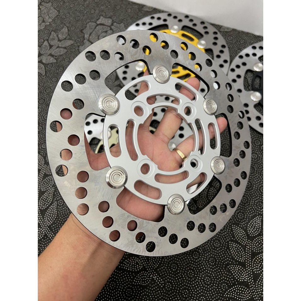 Đĩa thắng trước Moto3 V2 220mm khoen inox