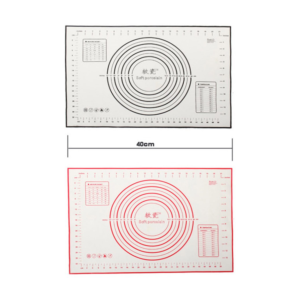 Thảm lót làm bánh, nhào bột không dính