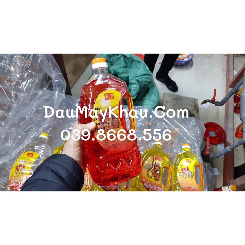 Dầu cát tường lưu ly 1 chai 2 lít dung tích thật 1.6l