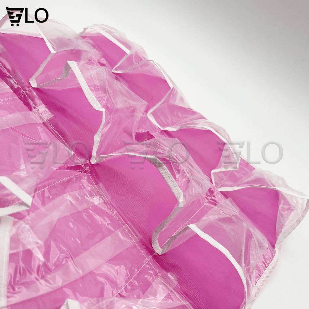 Túi Treo Đựng Đồ Đa Năng 16 Ngăn, Túi Đựng Tất Vớ, Đồ Lót, Ngăn Đựng Chống Thấm Tiện Dụng, Có Móc Treo Tủ Quần Áo