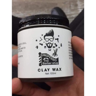 Sáp wax vuốt tóc nam clay wax trắng profession 100gr tạo kiểu giữ nếp cho tóc