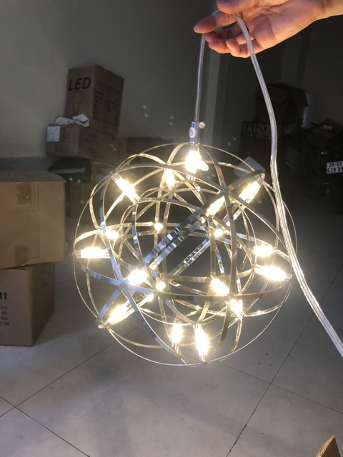 Đèn thả cầu nan D300