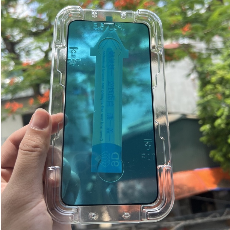 Kính Cường Lực iPhone Full Màn Khung Tự Dán Cao Cấp 7plus/8plus/x/xr/xs/11/12/13/14/15/pro/max/plus