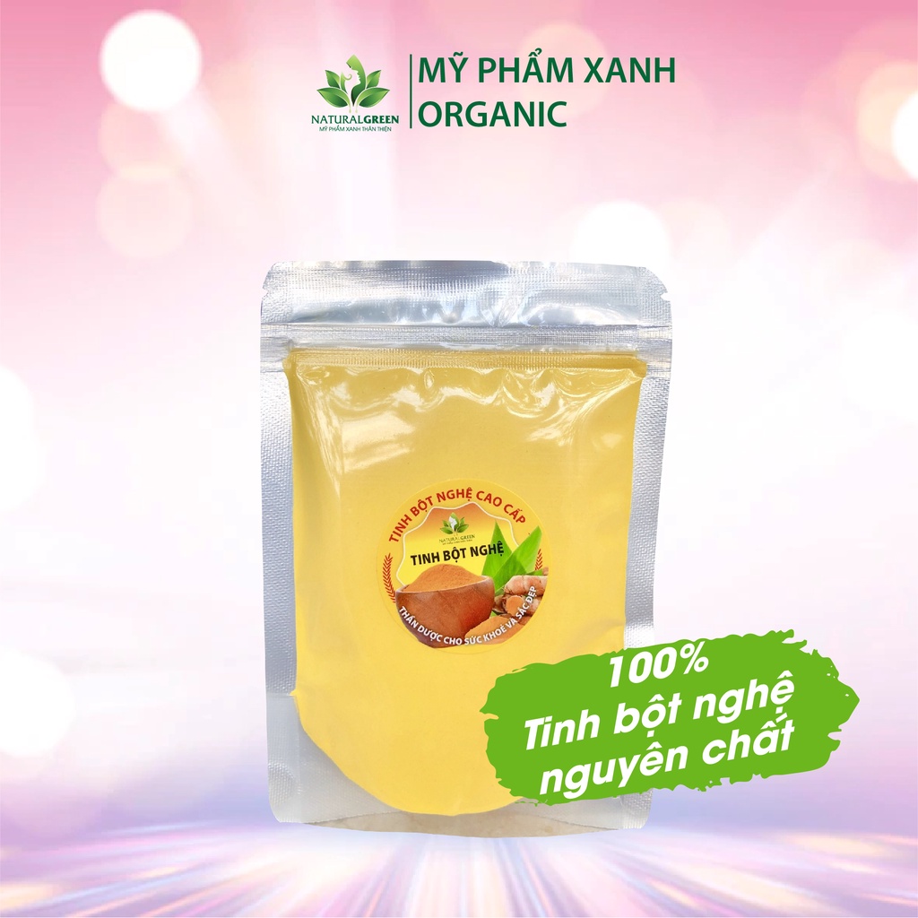 1 kg Tinh bột nghệ đắp mặt chăm sóc da, sạch mụn trứng cá