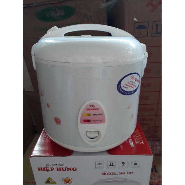 NỒI CƠM ĐIỆN HIỆP HƯNG NẮP GÀI 1L8 GIẢM 40K