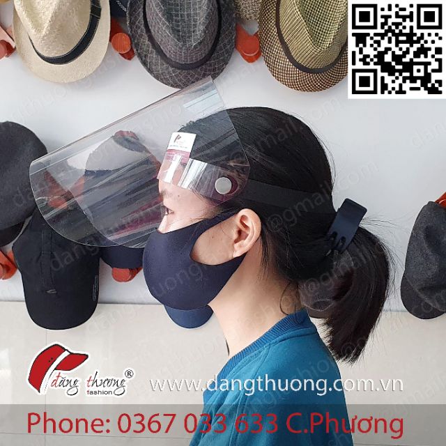 [Có ship hỏa tốc NOW/ GRAB] Mặt nạ chống dịch giọt bắn face shield trong suốt