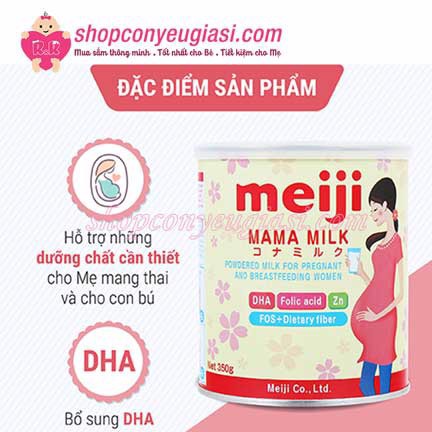 [Hàng Cty - Sale] Sữa Meiji Mama 350g date luôn mới ( Hàng nhập khẩu )