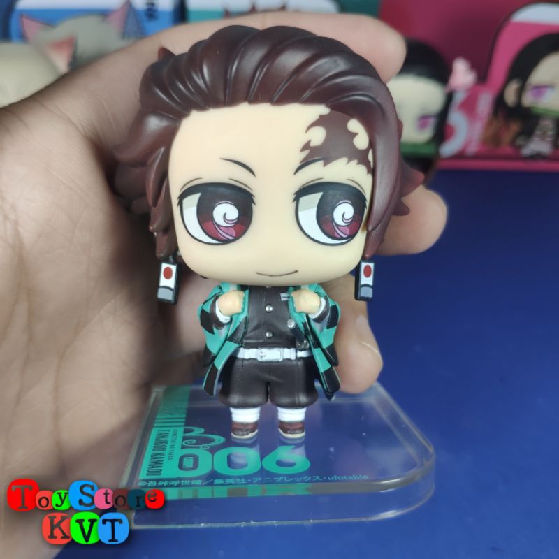 SET 4 MÔ HÌNH NHÂN VẬT KIMETSU NO YAIBA MEGAHOUSE CHIMI MEGA BUDDY SERIES CHÍNH HÃNG