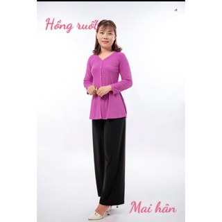 Áo bà ba, áo truyền thống (kèm quần đen hoặc trắng)