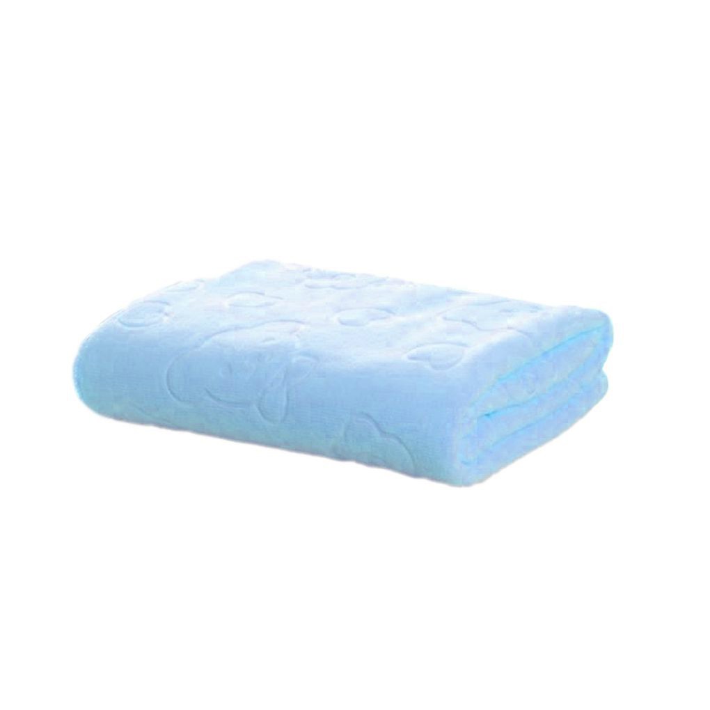 Khăn Tắm Sợi Siêu Nhỏ Kích Thước 70x140cm Hình Gấu Hoạt Hình Xinh Xắn