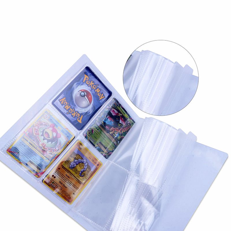 Cuốn Album Đựng Thẻ Pokemon Bằng Nhựa PVC 240 Ngăn