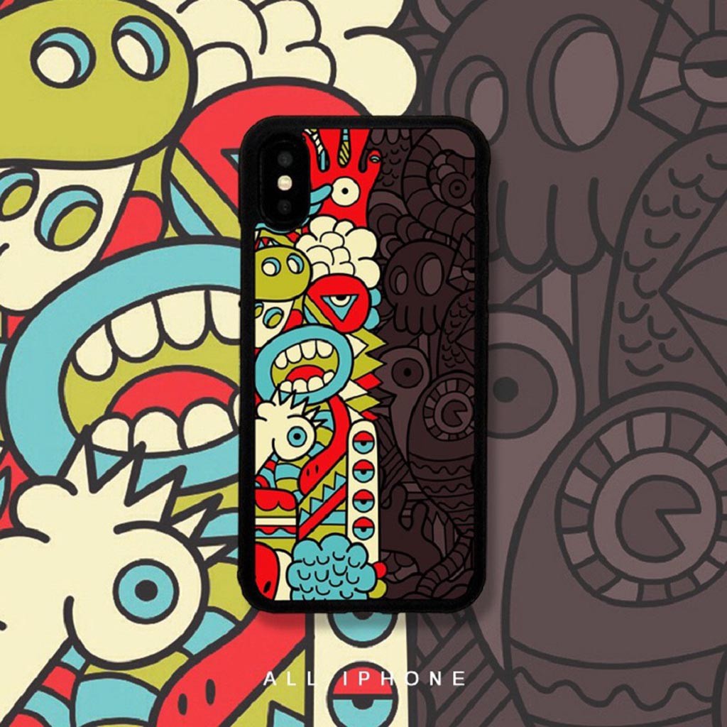 Ốp Lưng Iphone Cao Cấp Full Viền Chống Sóc Chống Bẩn Grafity 2 Màu Dành Cho Tất Cả Dòng Iphone từ 6 đến 11promax | BigBuy360 - bigbuy360.vn