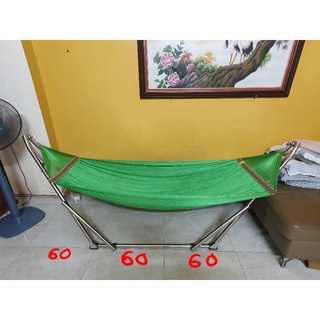 Võng xếp INOX size người lớn rẻ nhất( khung+ tặng lưới)  Hàng Việt Nam