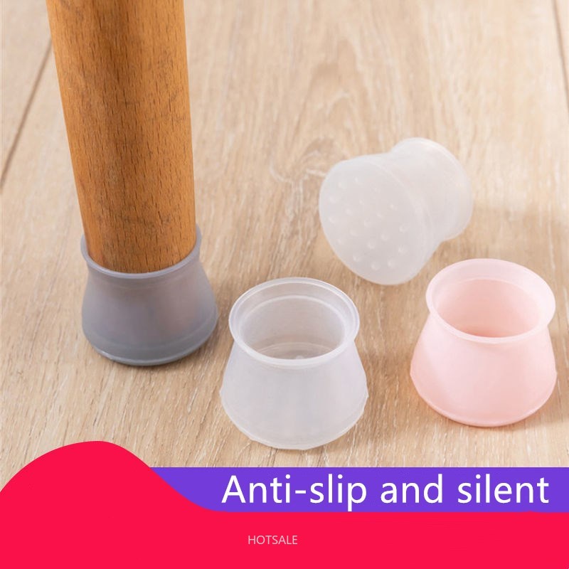 Vỏ bọc chân bàn ghế bằng silicon chống ồn tiện dụng