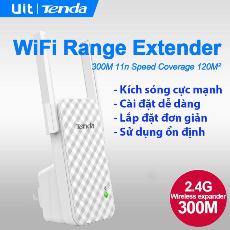 Bộ Kích sóng wifi, Cục kích sóng wifi Repeater 300Mbps Tenda A9 2 Râu - Cho tốc độ vượt bậc TENDA A9 - 2020