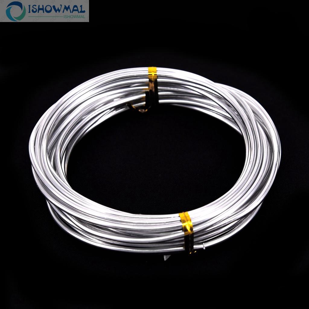 Cuộn dây nhôm dùng làm đồ trang sức DIY 1/1.5/2/2.5/3mm/5m