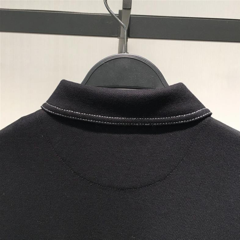 Áo Polo Basic Unisex Chất Cotton Thoáng Mát,Áo Thun Có Cổ Phối Chỉ Nổi Phong Cách Sgenz